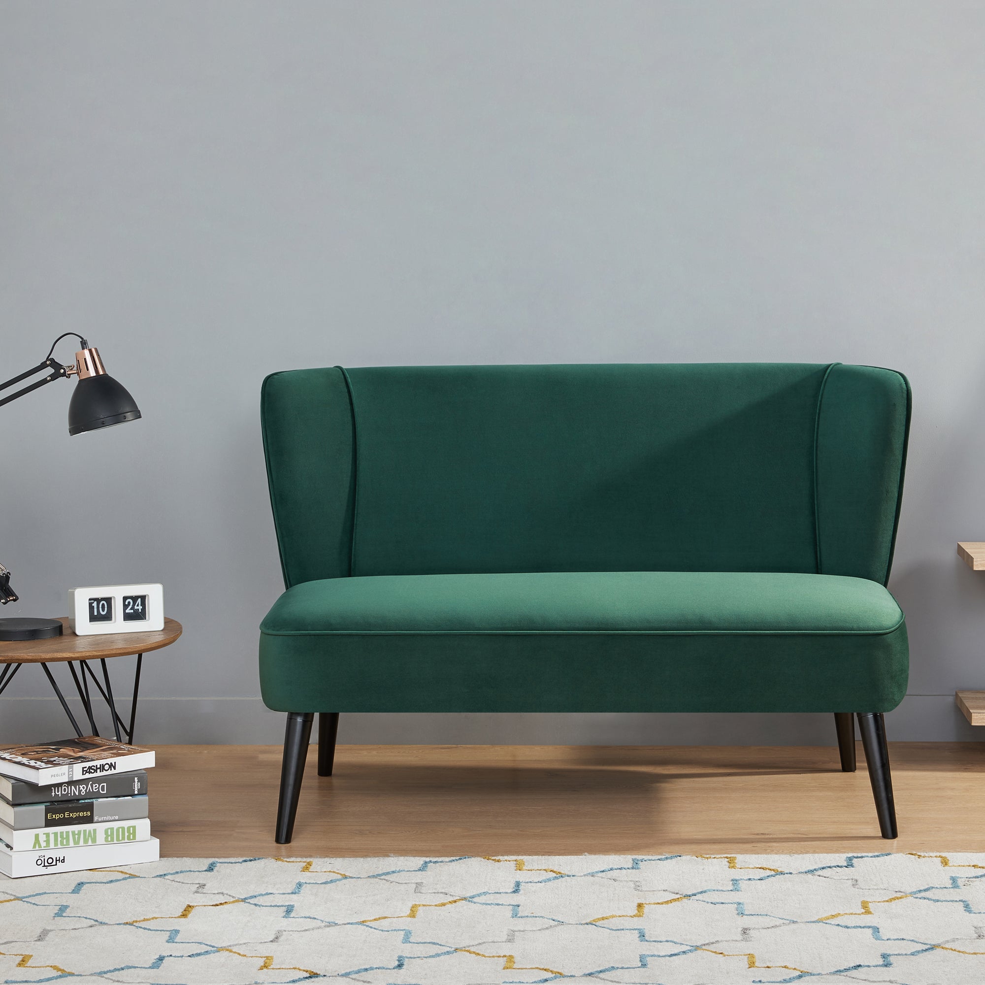 Manhattan Loveseat - Velvet - Artdeco Home