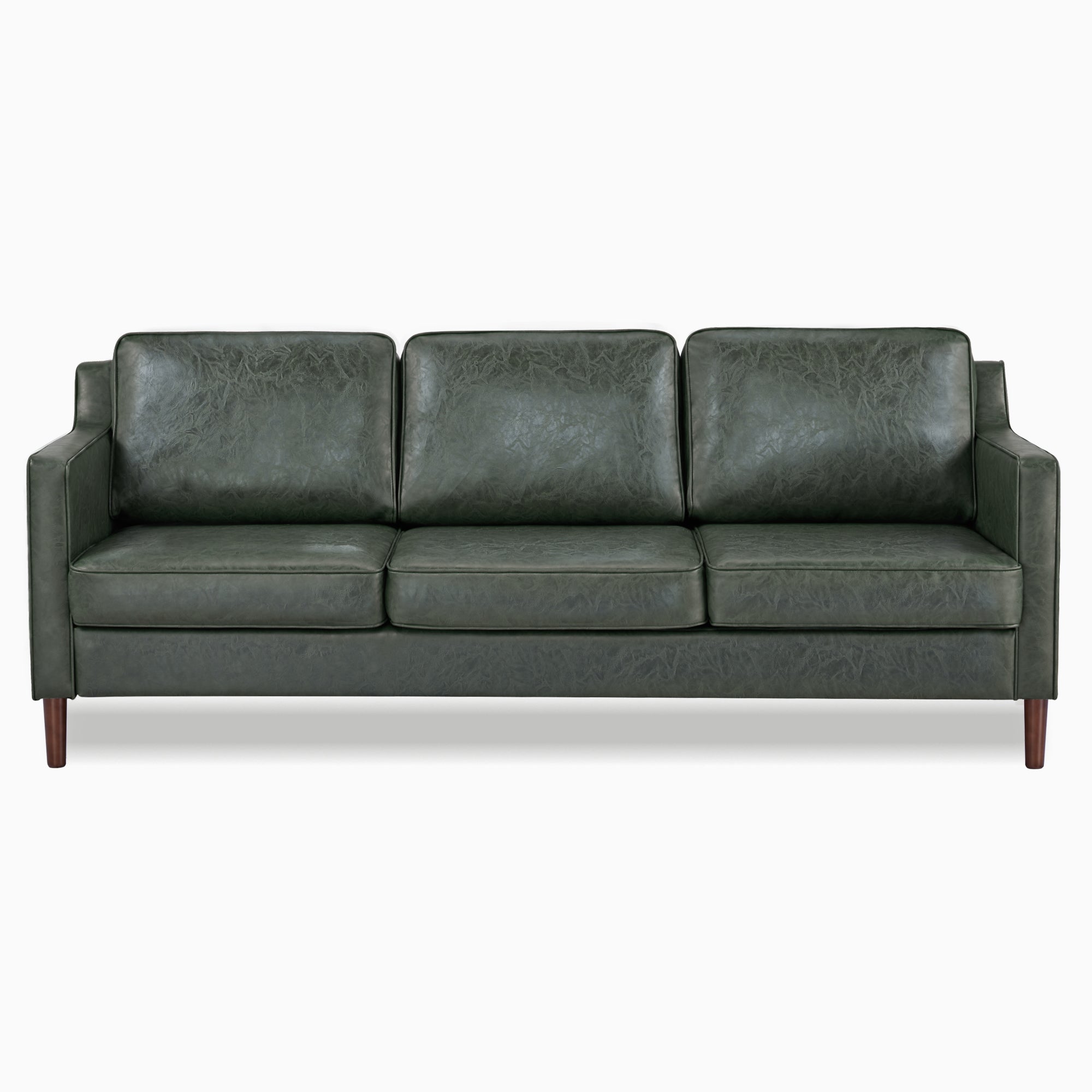 Sedona 3-Seater Sofa - Faux Leather - Artdeco Home