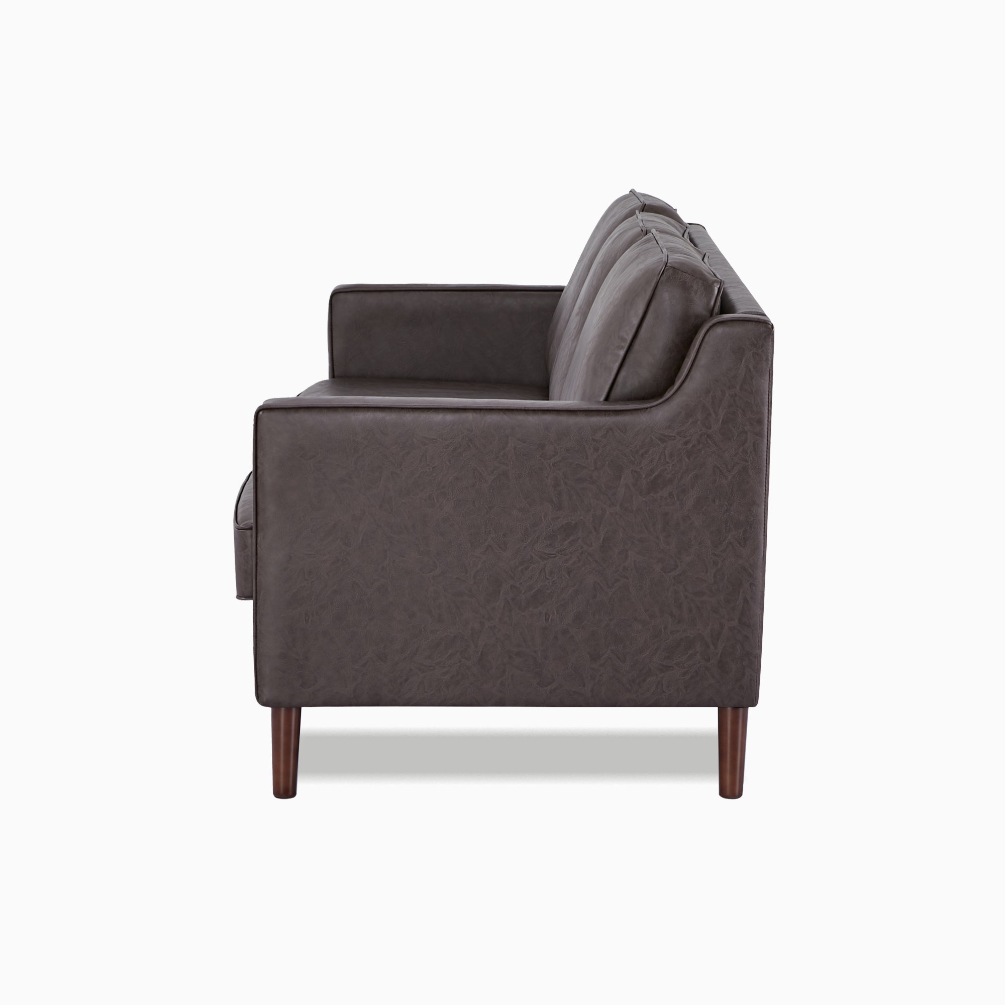 Sedona 3-Seater Sofa - Faux Leather - Artdeco Home