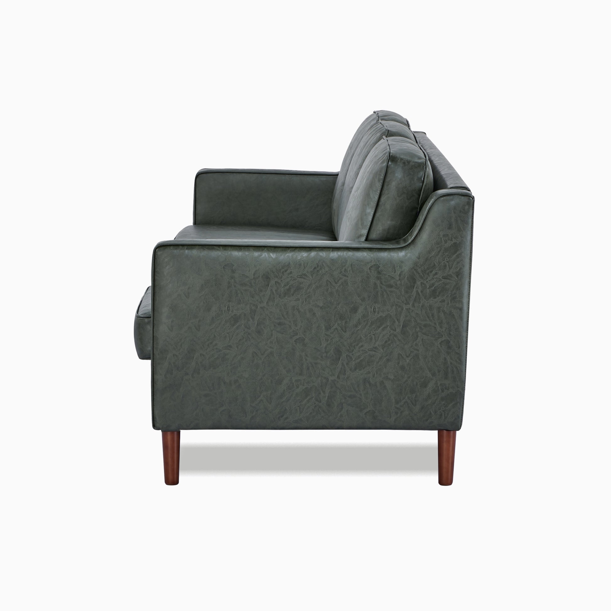 Sedona 3-Seater Sofa - Faux Leather - Artdeco Home