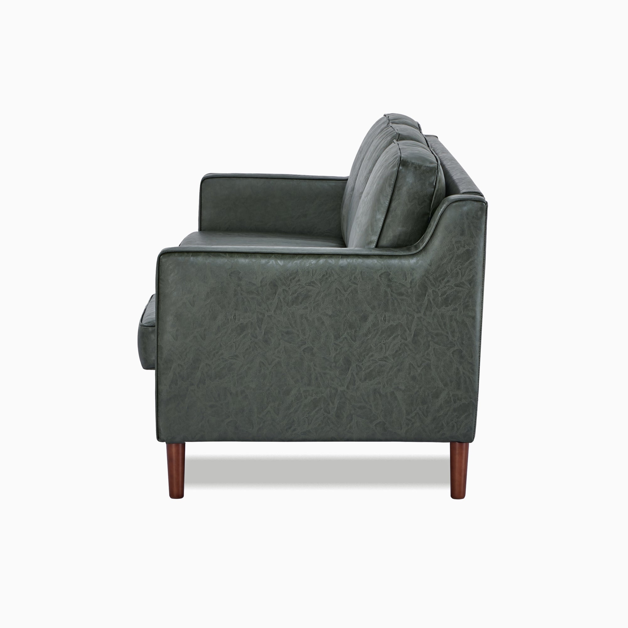 Sedona 3-Seater Sofa - Faux Leather - Artdeco Home