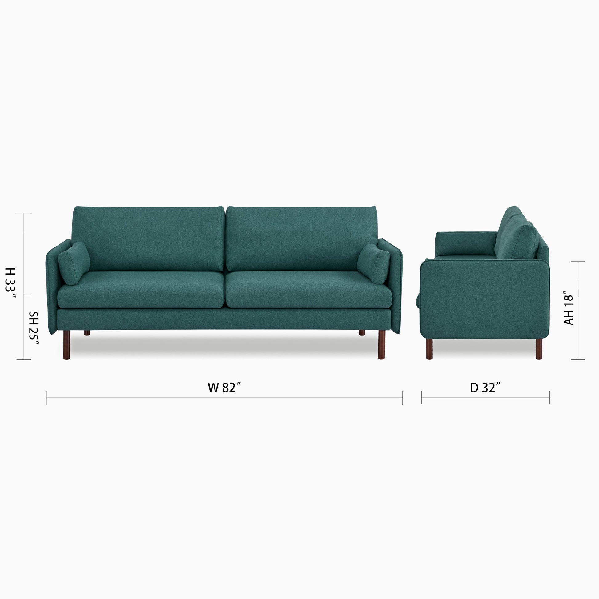 Yucca 3-Seater Sofa - Artdeco Home