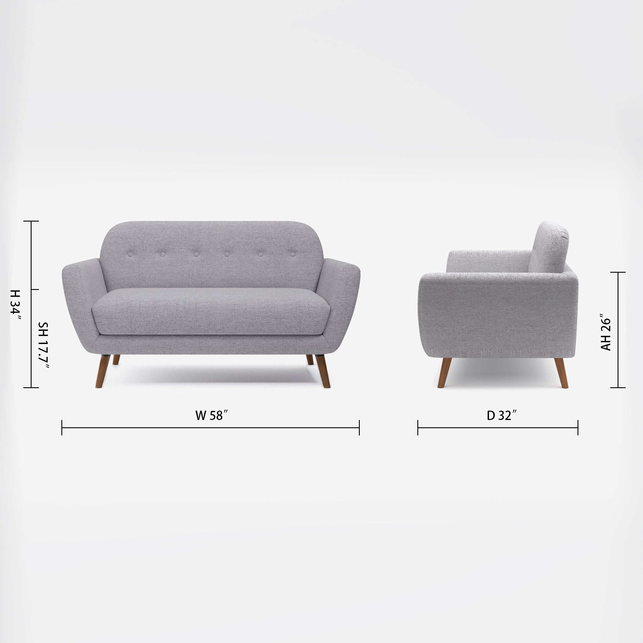 Oakland Loveseat