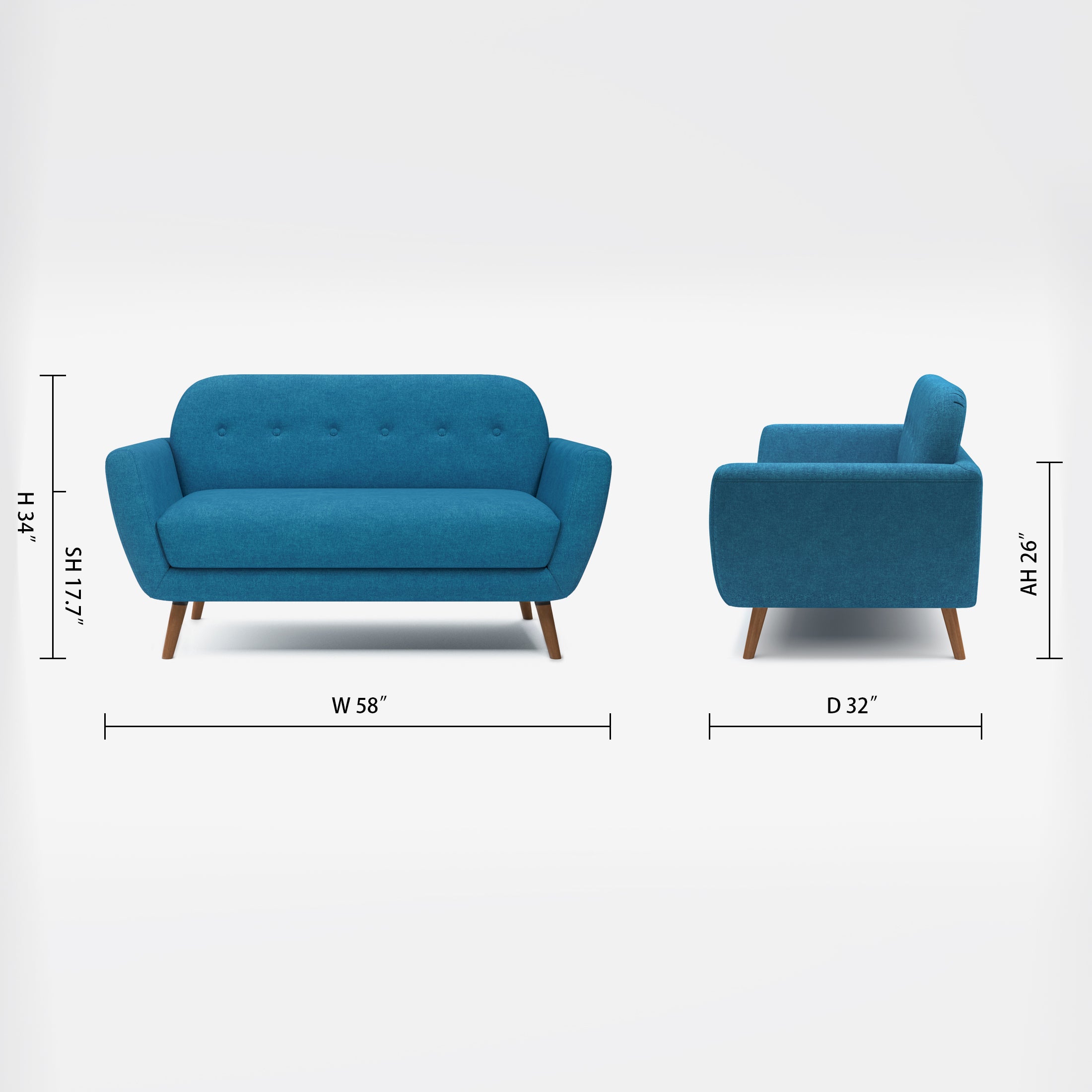 Oakland Loveseat