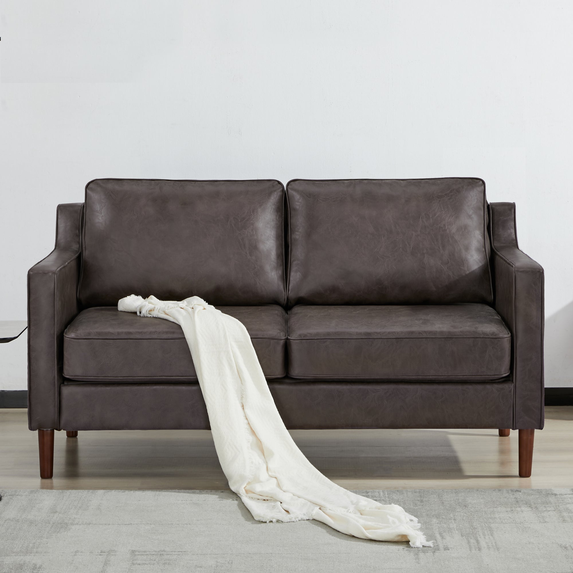 Sedona Loveseat - Faux Leather - Artdeco Home