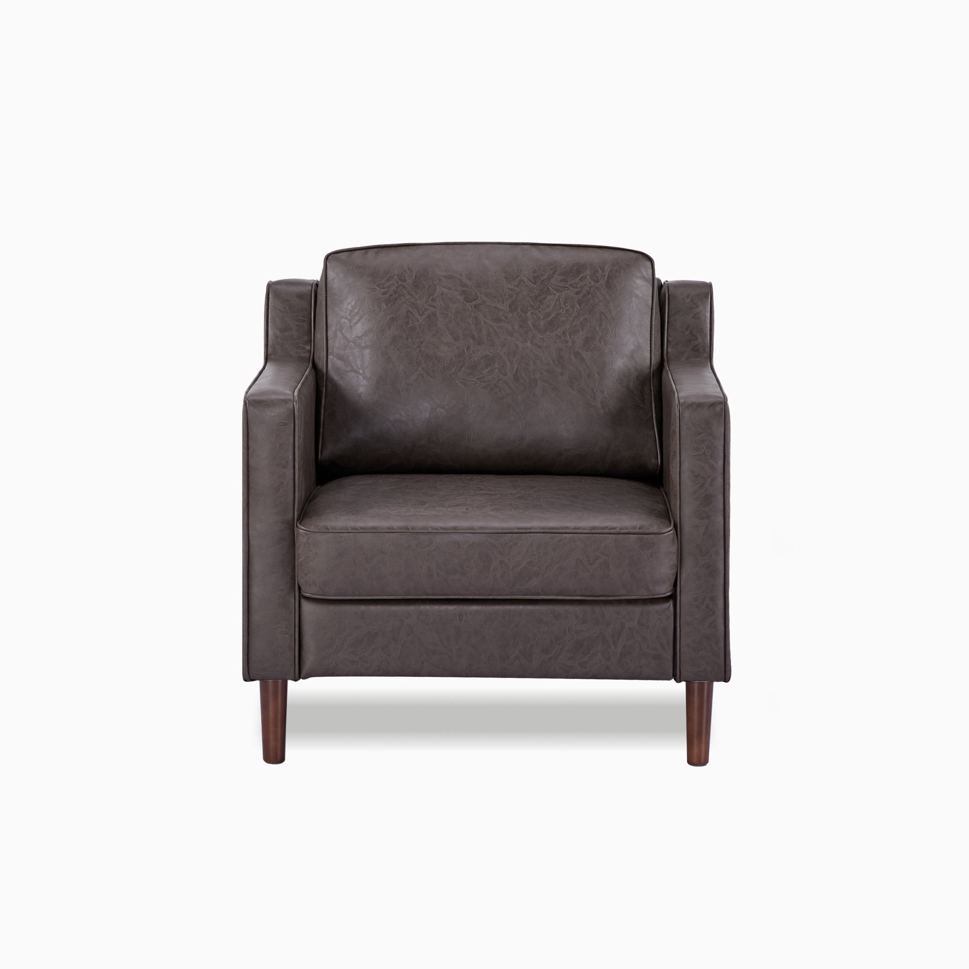 Sedona Accent Chair - Faux Leather - Artdeco Home