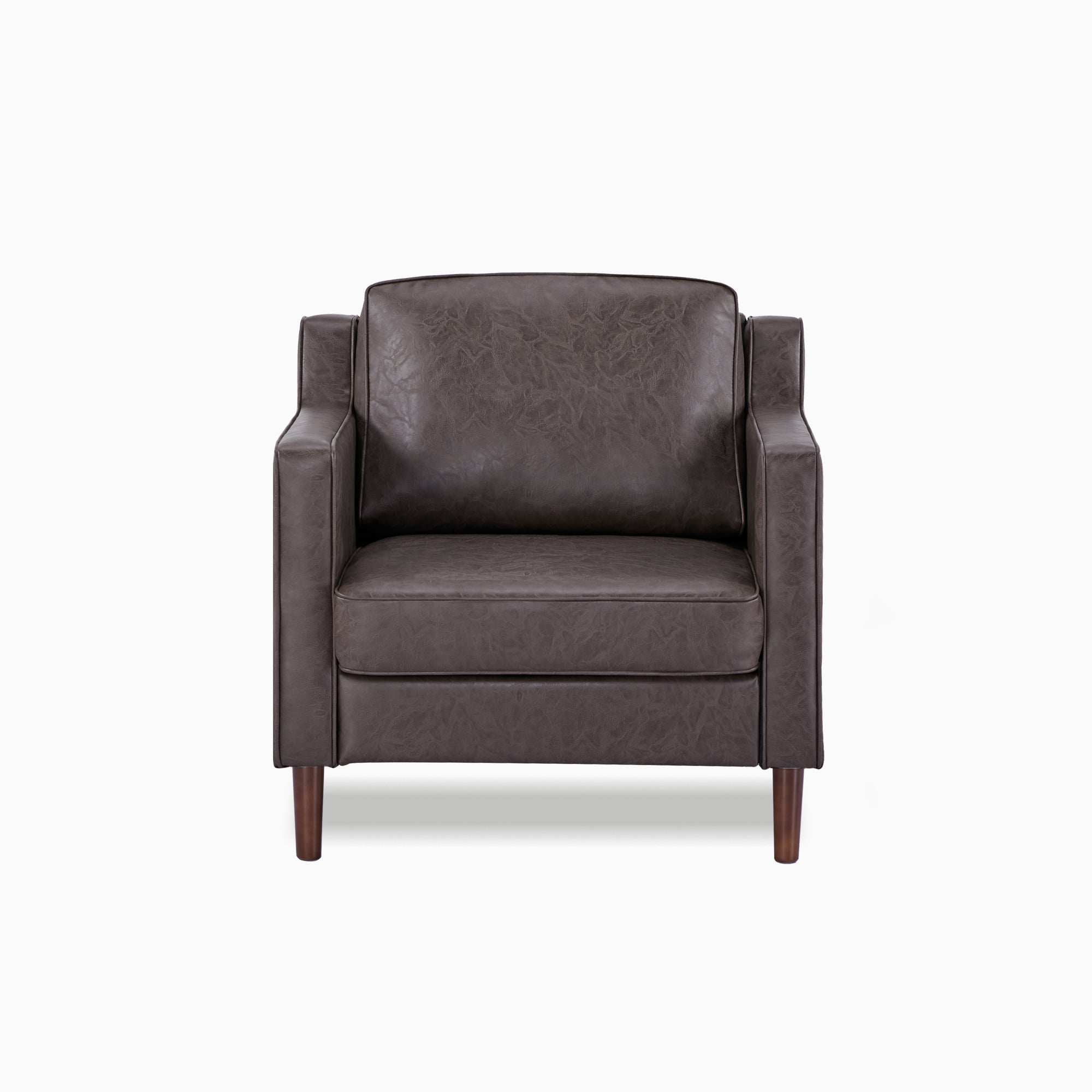 Sedona Accent Chair - Faux Leather - Artdeco Home