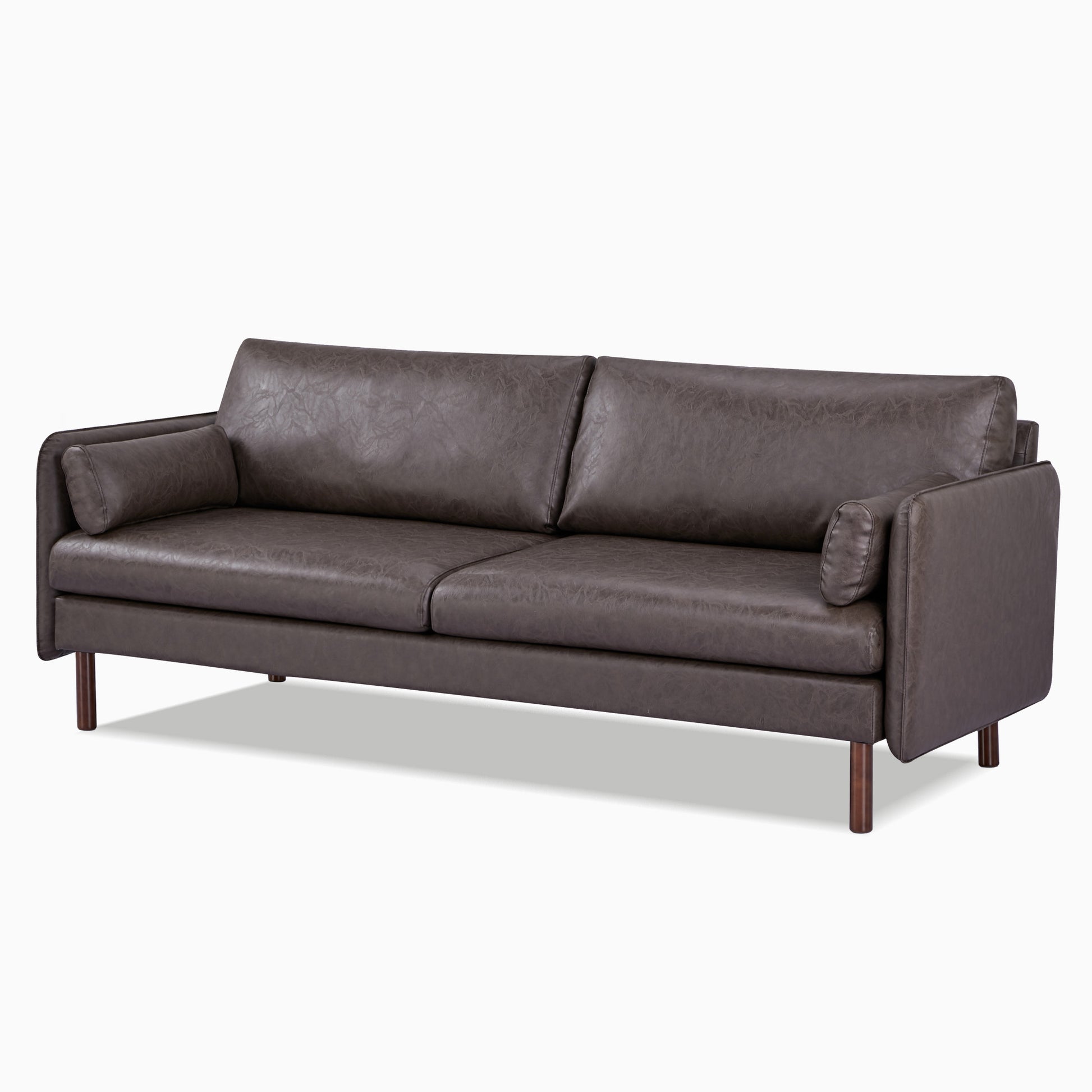 Yucca 3-Seater Sofa - Faux Leather - Artdeco Home