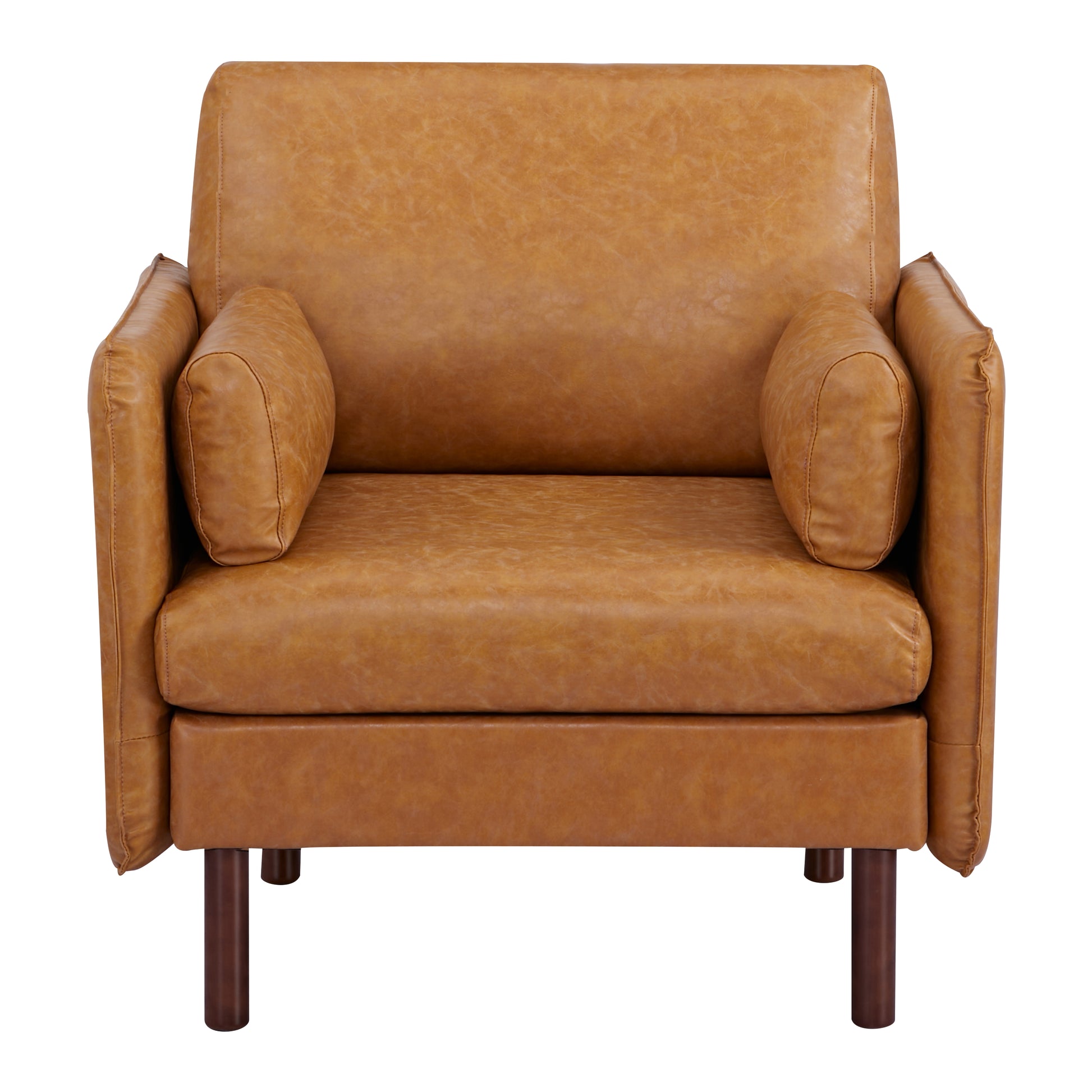 Yucca Accent Chair - Faux Leather - Artdeco Home