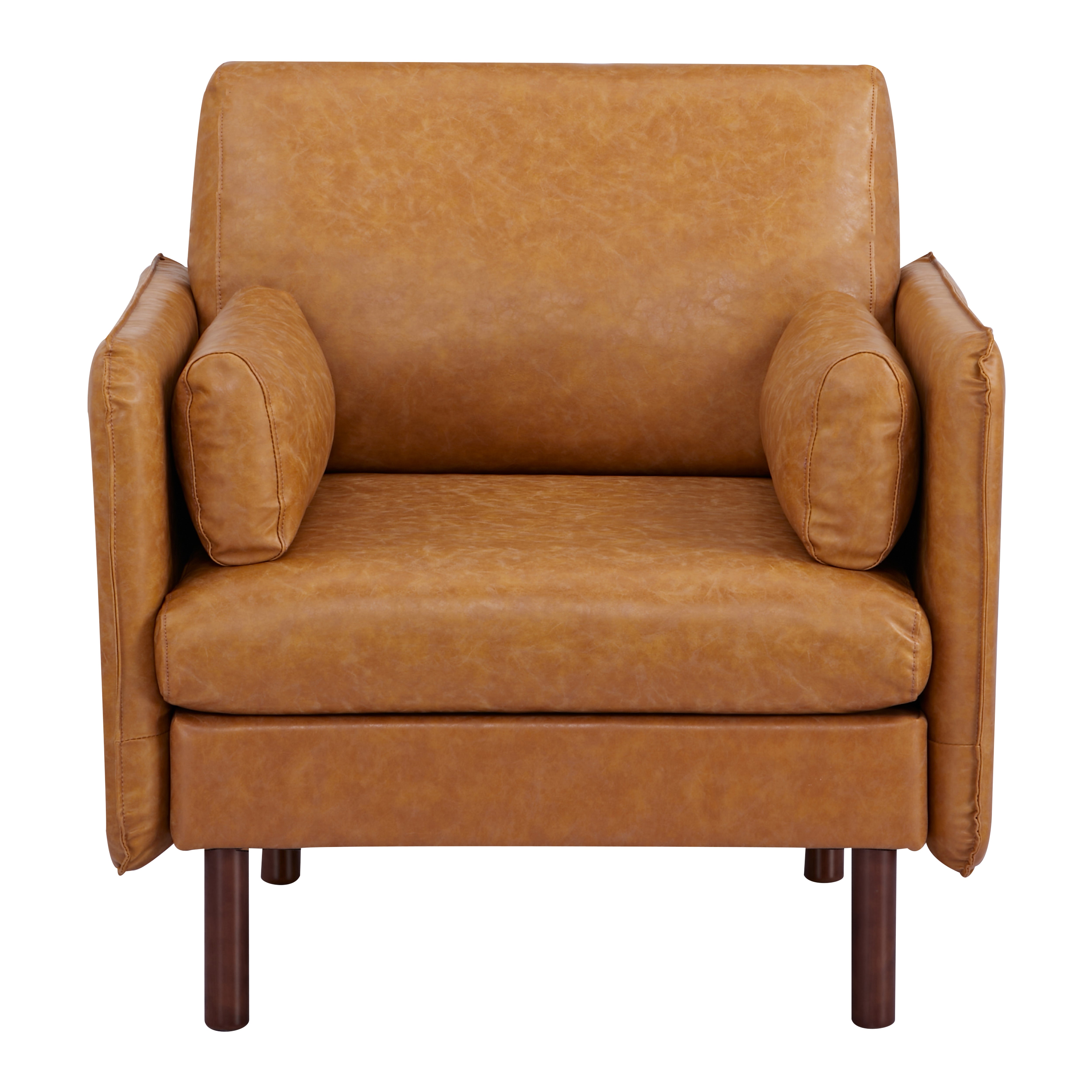 Yucca Accent Chair - Faux Leather - Artdeco Home