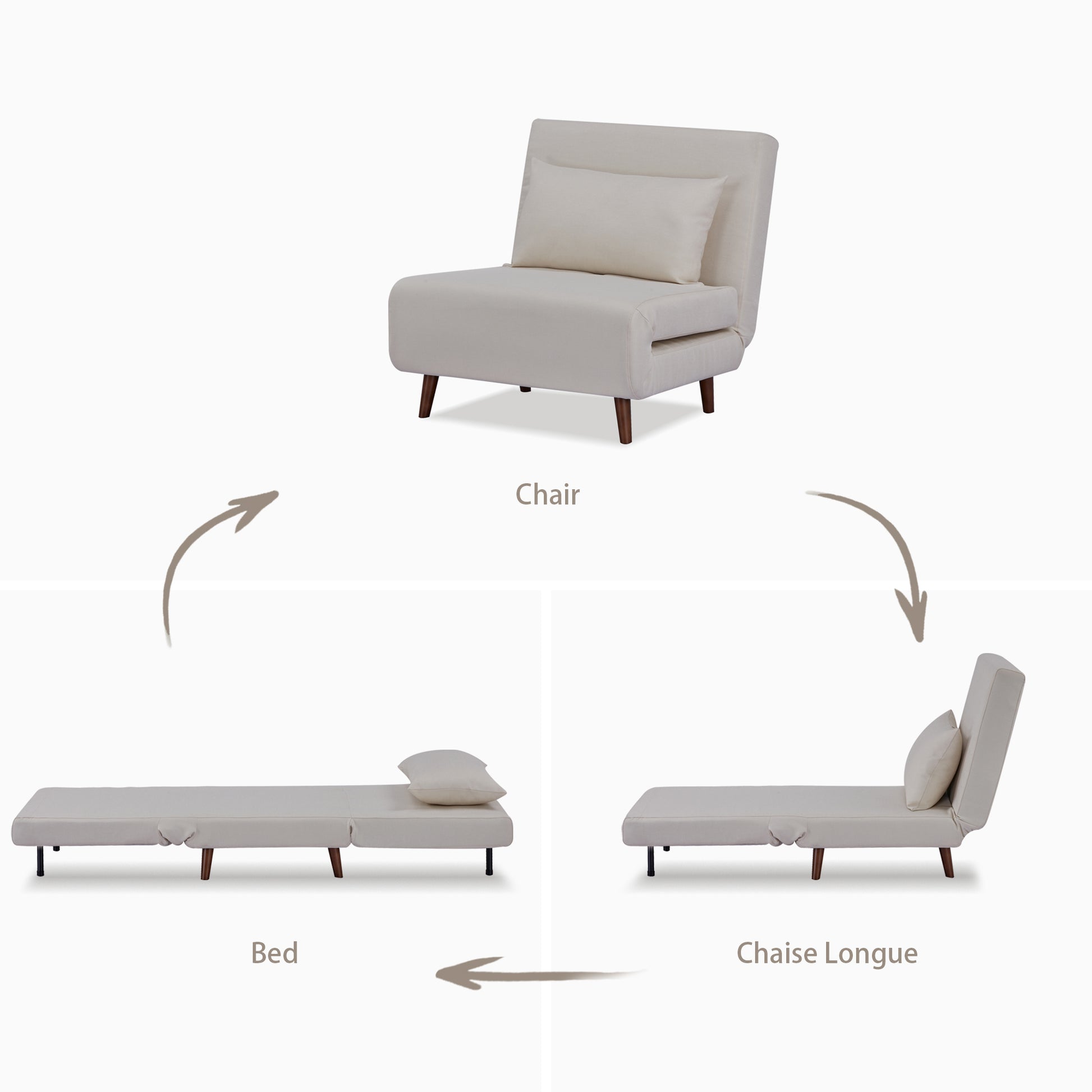 Tustin Convertible Chair - Artdeco Home