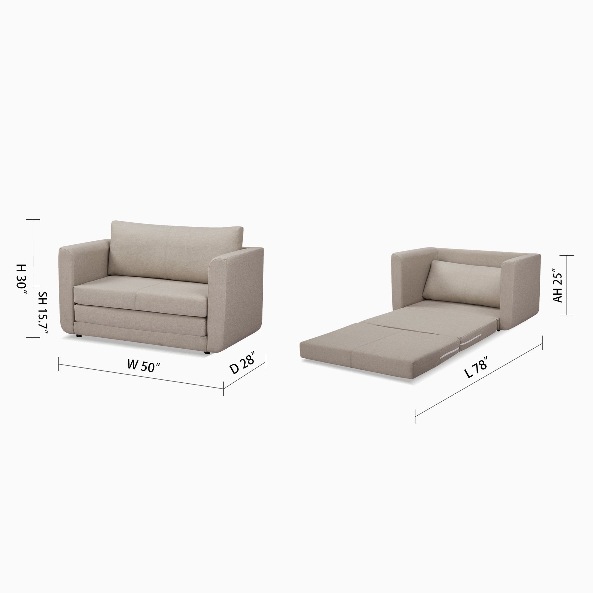 Afton Sleeper Sofa - Artdeco Home