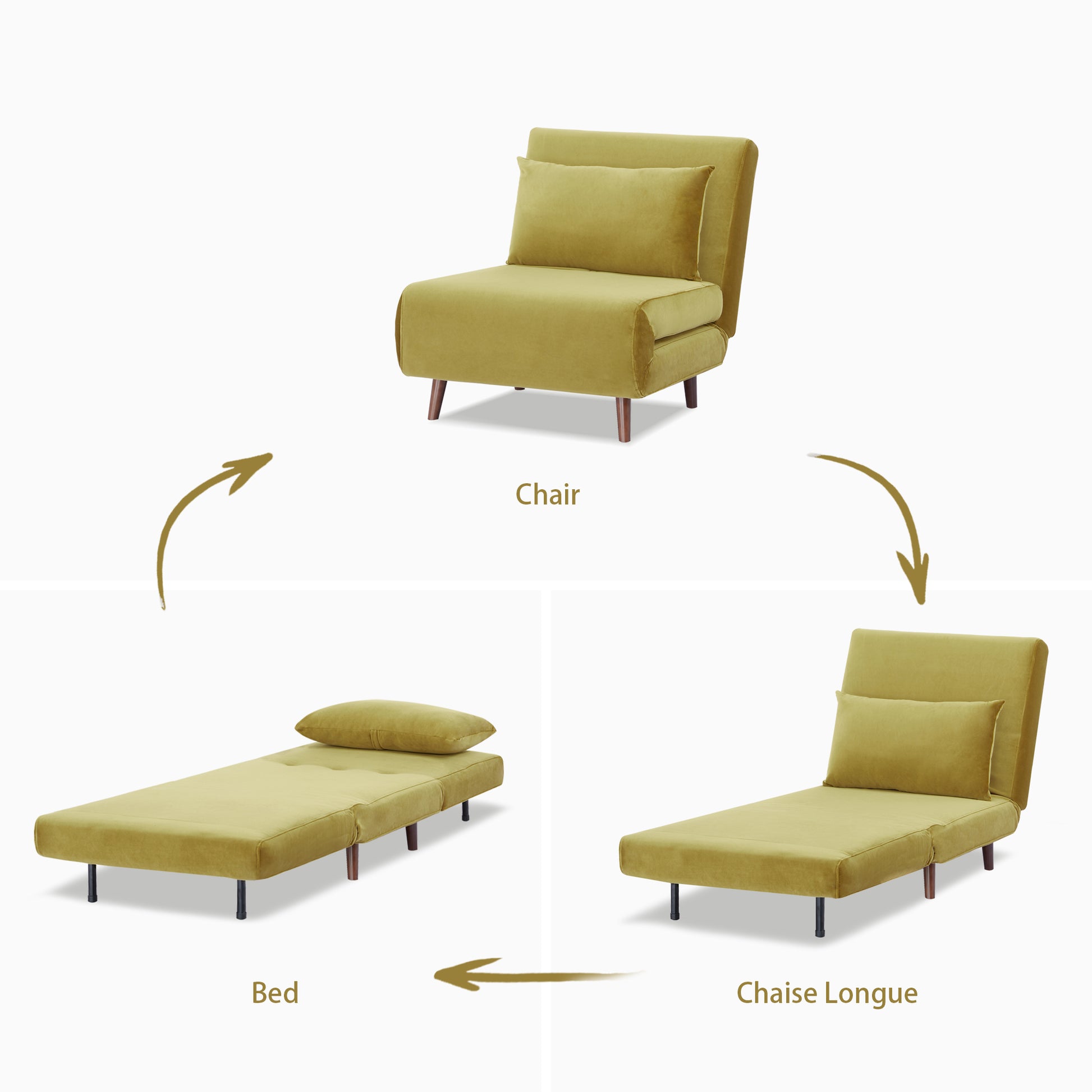 Tustin Convertible Chair - Artdeco Home