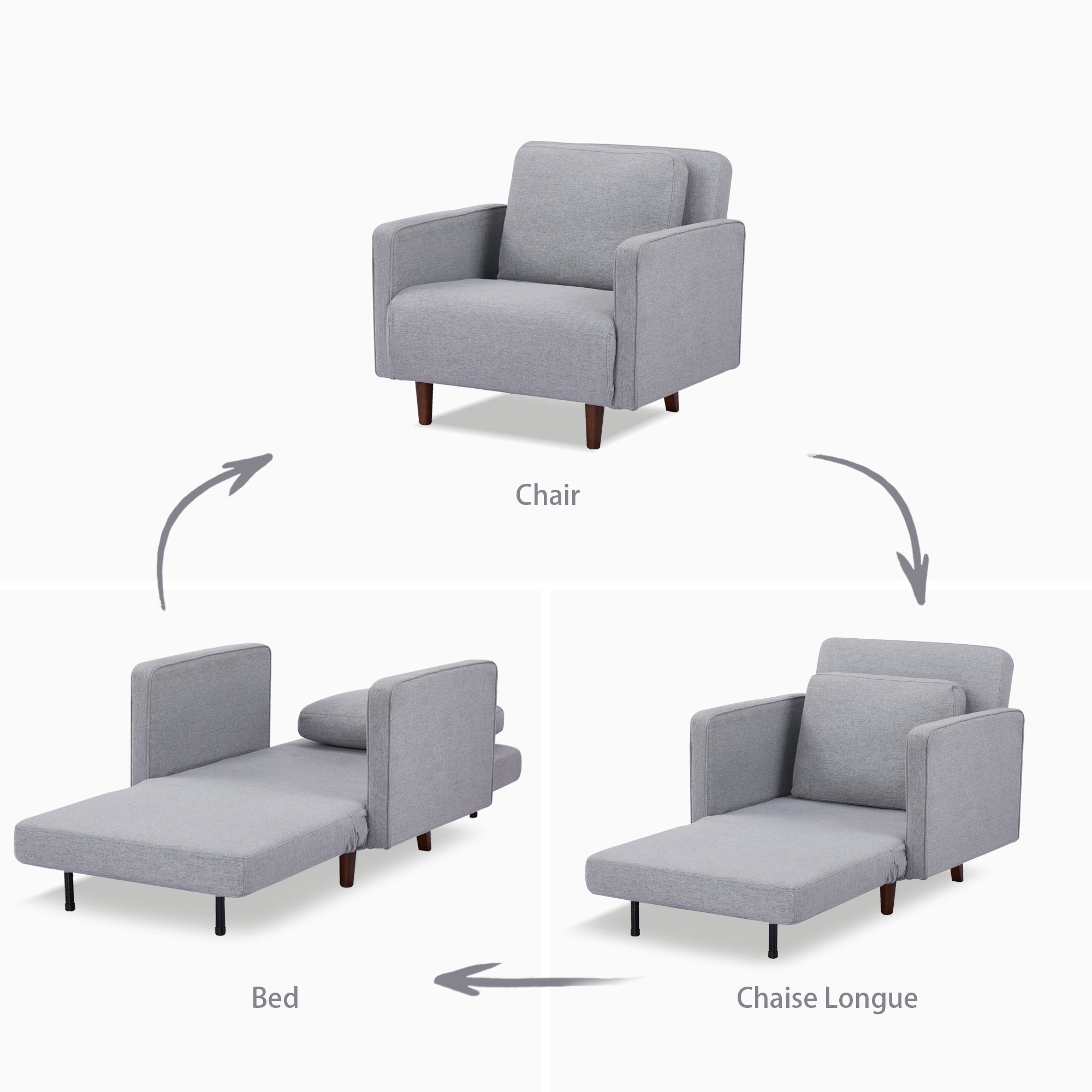Panama Convertible Chair - Artdeco Home