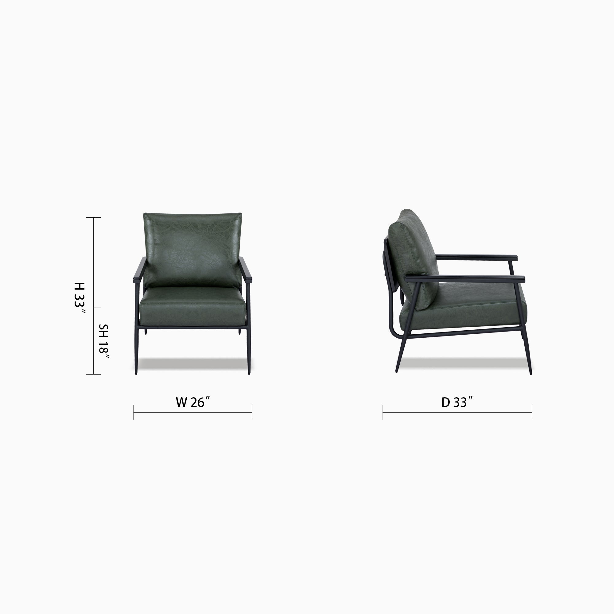 Parker Accent Chair - Artdeco Home