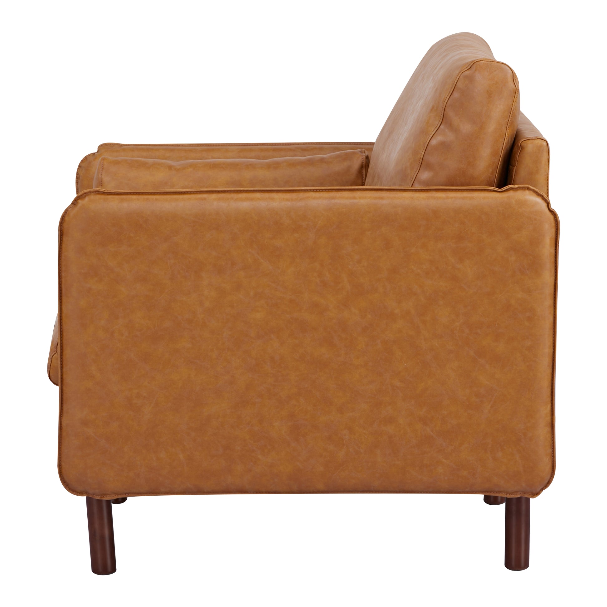 Yucca Accent Chair - Faux Leather - Artdeco Home