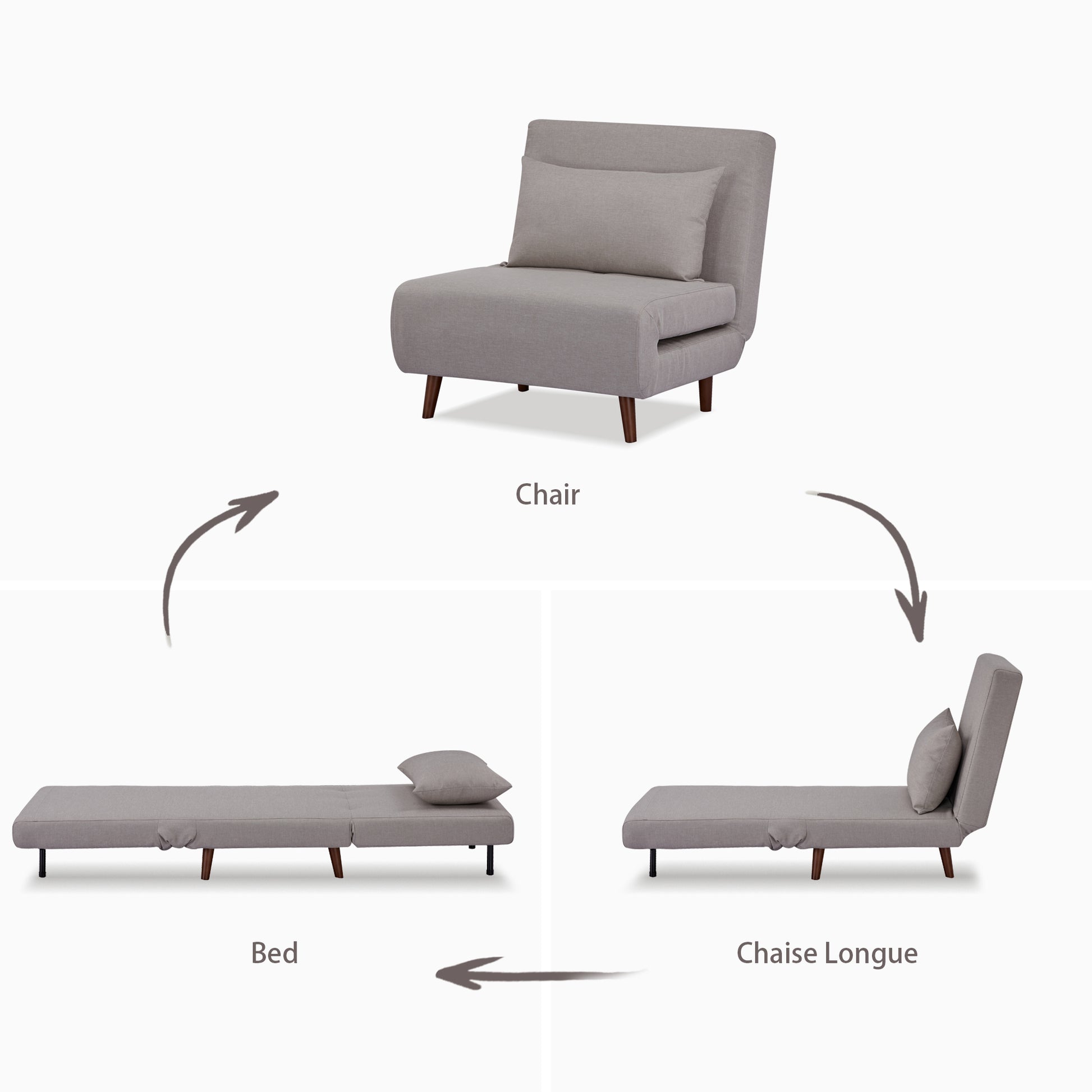 Tustin Convertible Chair - Artdeco Home
