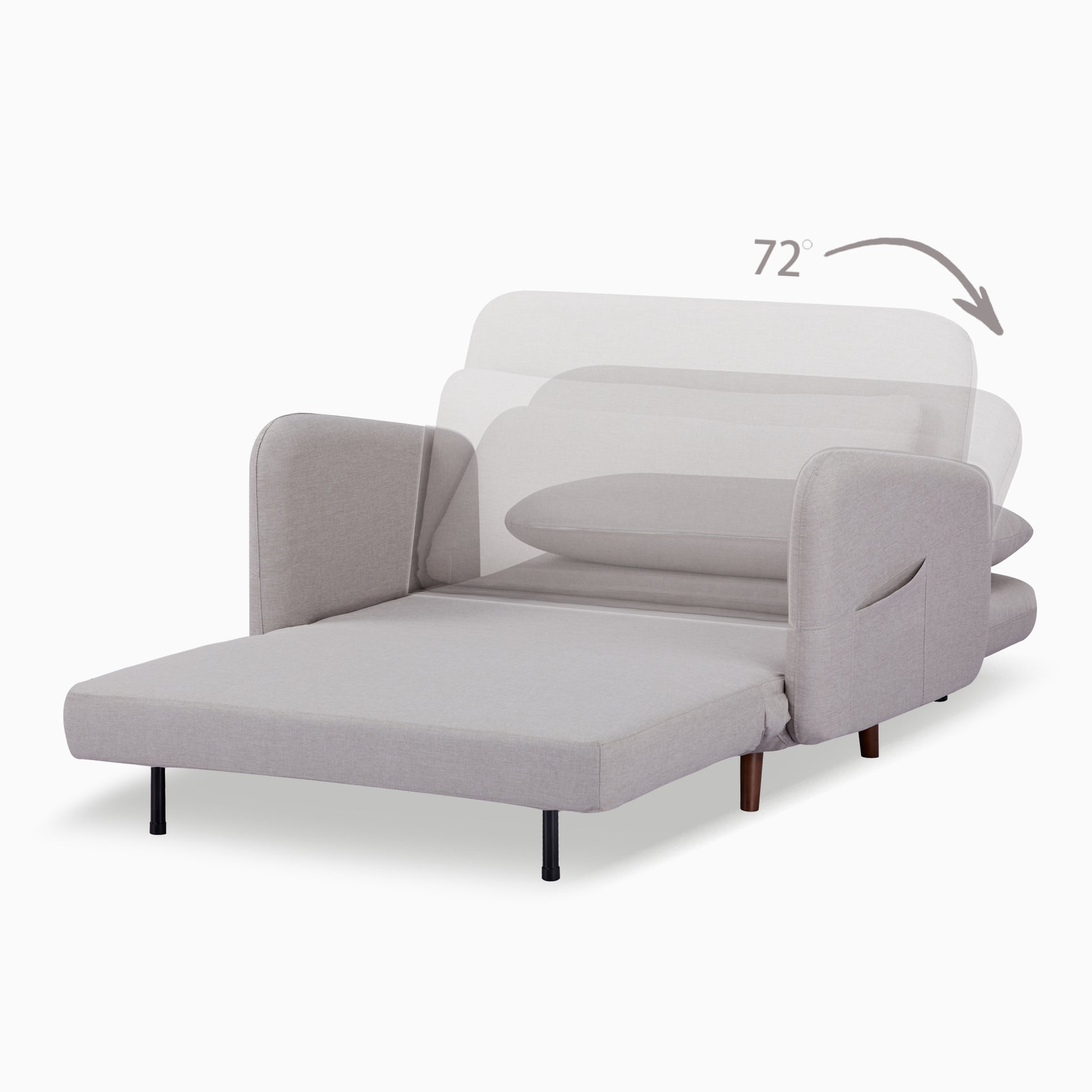 Cypress Convertible Chair - Artdeco Home
