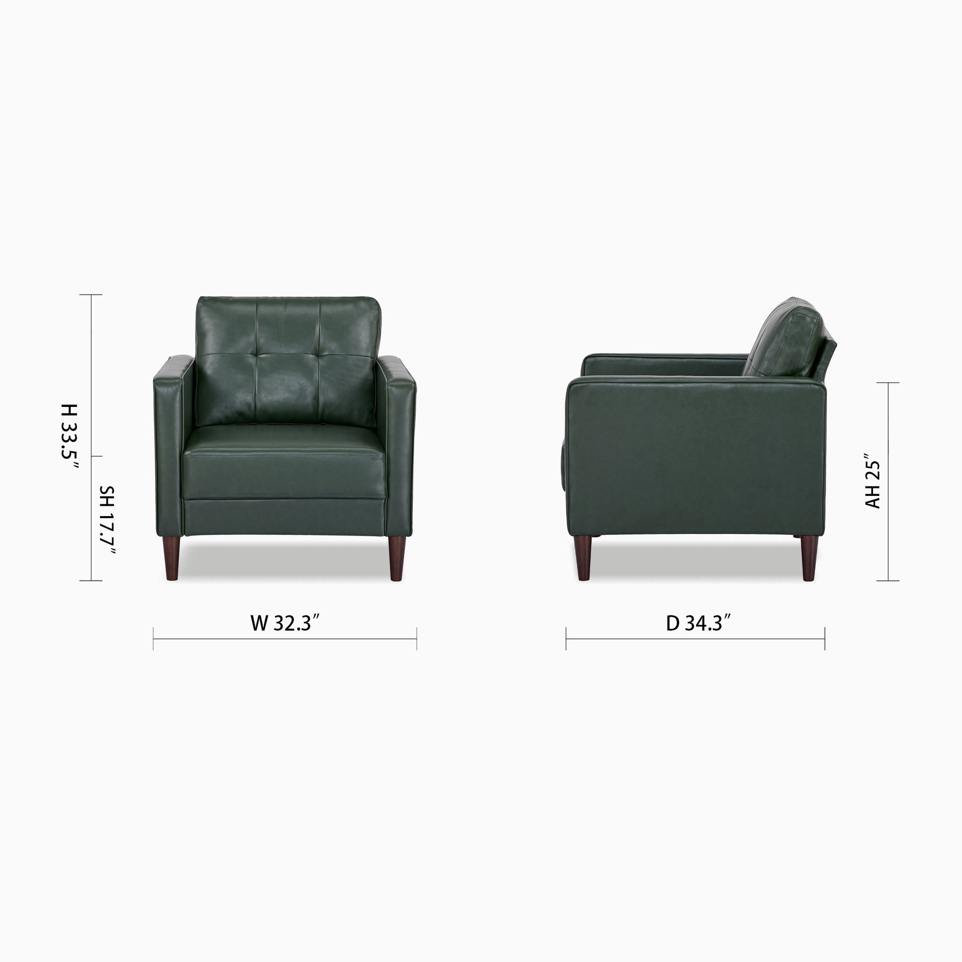 Anza Sofa Chair - Artdeco Home