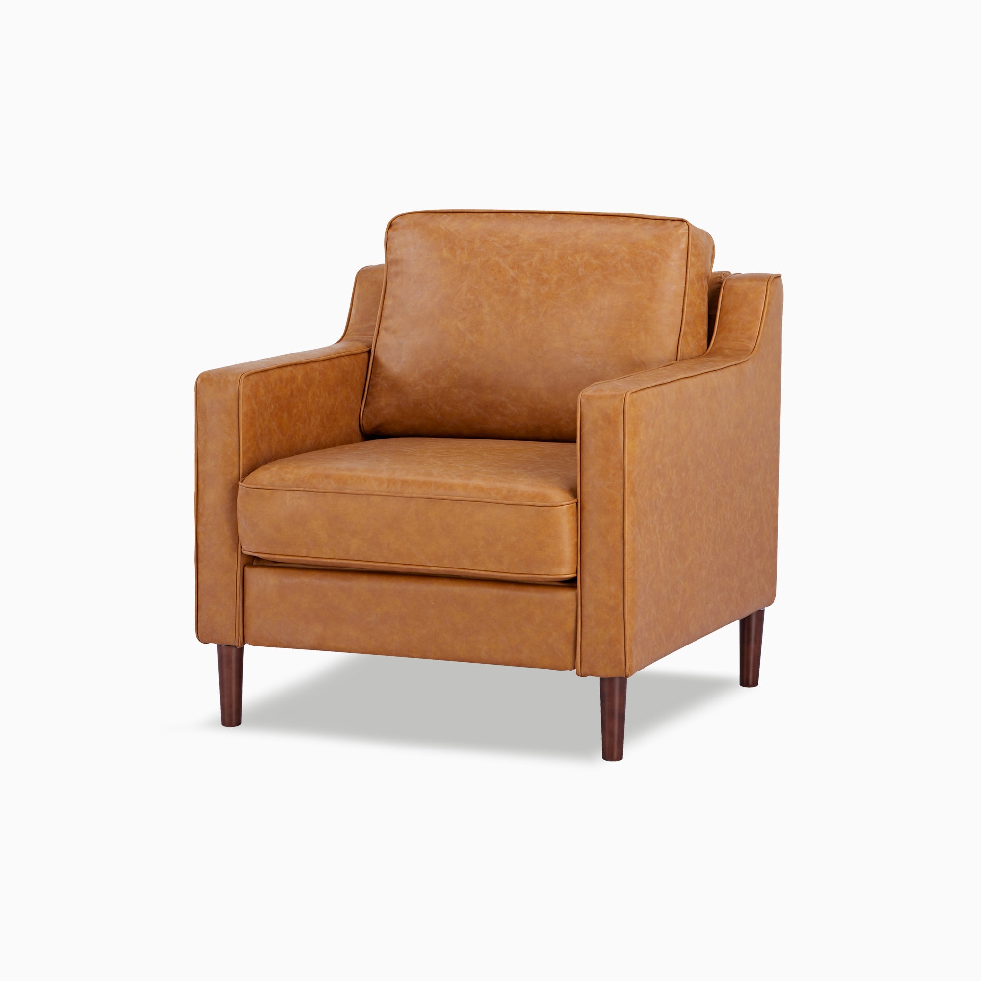 Sedona Accent Chair - Faux Leather - Artdeco Home