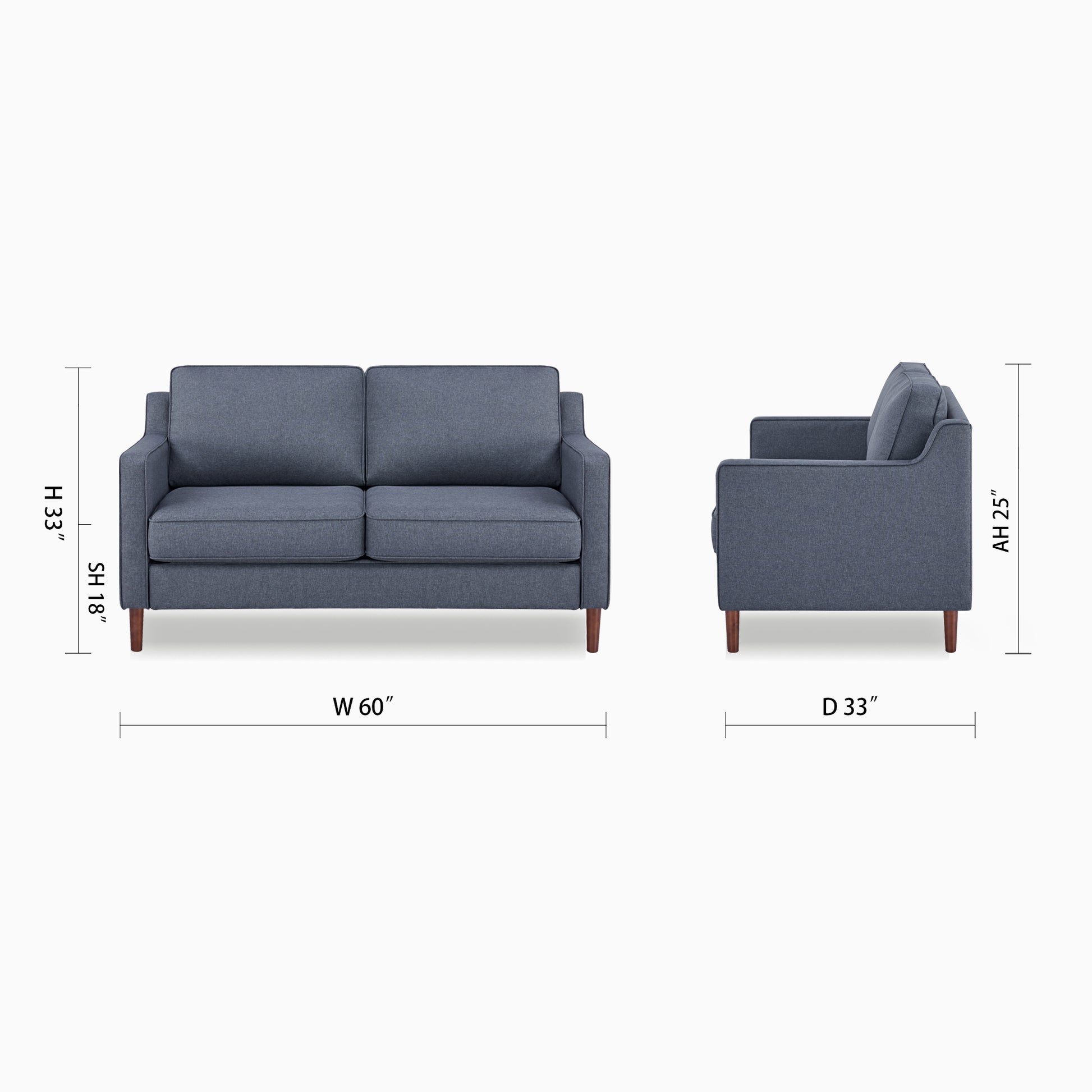Sedona Loveseat - Artdeco Home