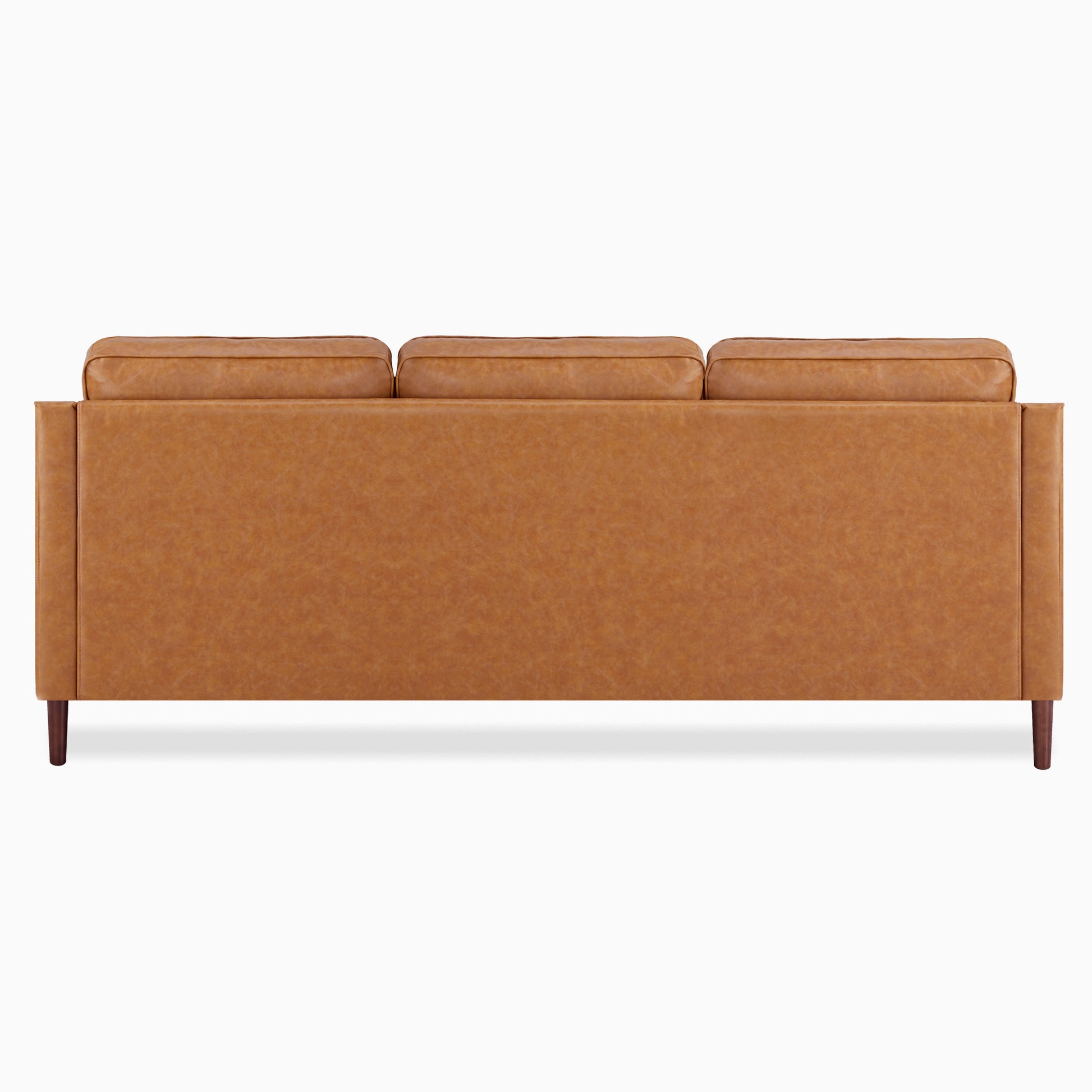 Sedona 3-Seater Sofa - Faux Leather - Artdeco Home