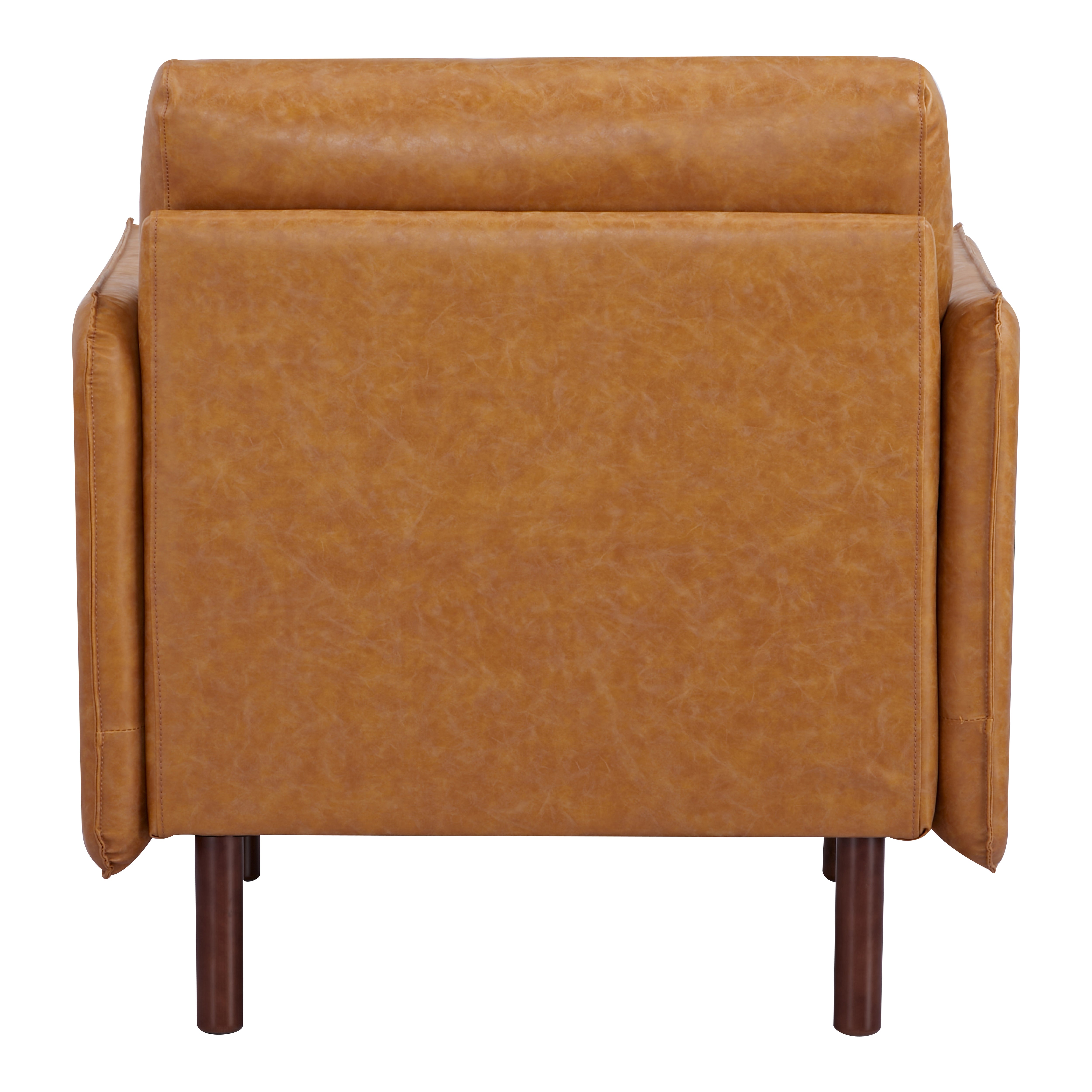 Yucca Accent Chair - Faux Leather - Artdeco Home