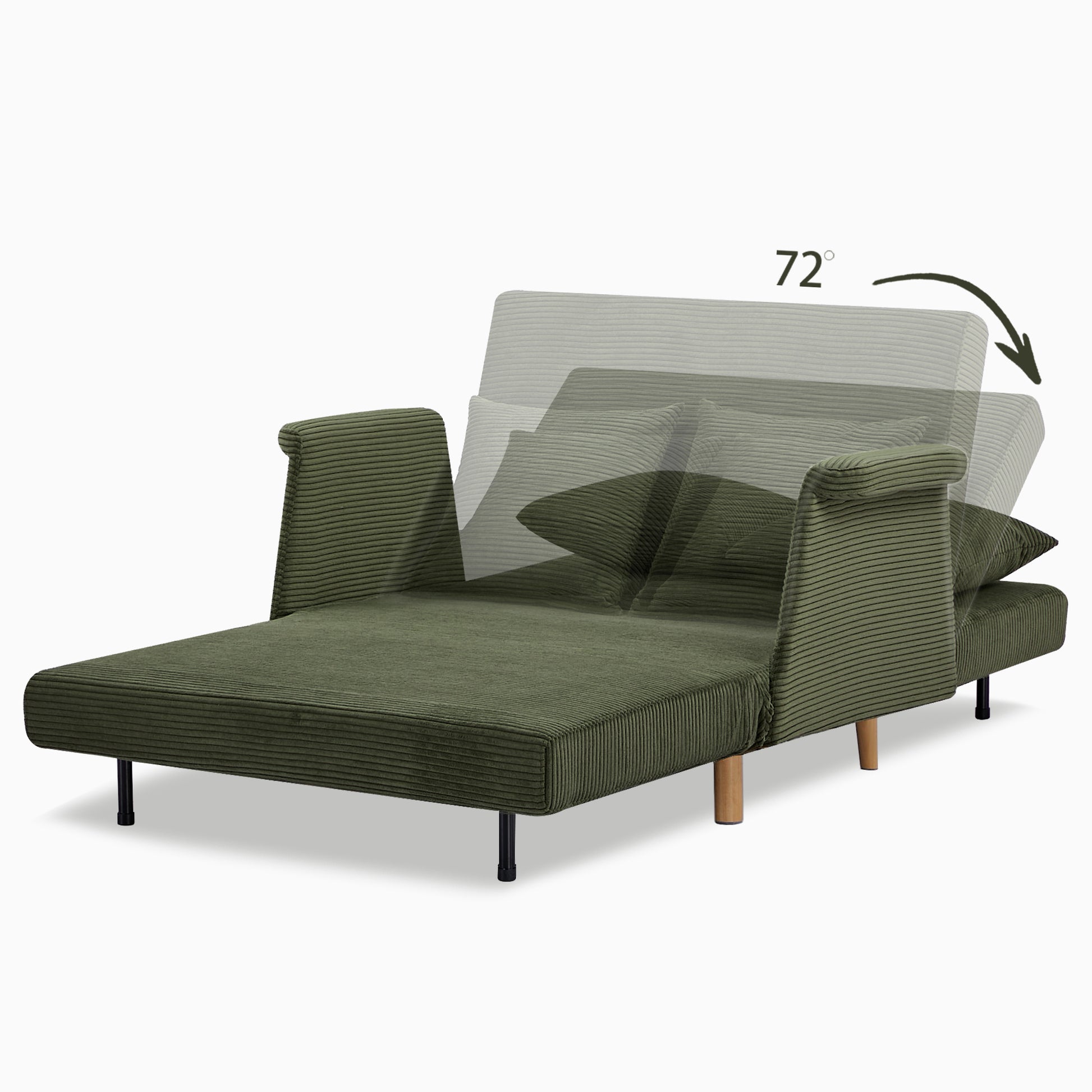 Boston Convertible Chair - Artdeco Home