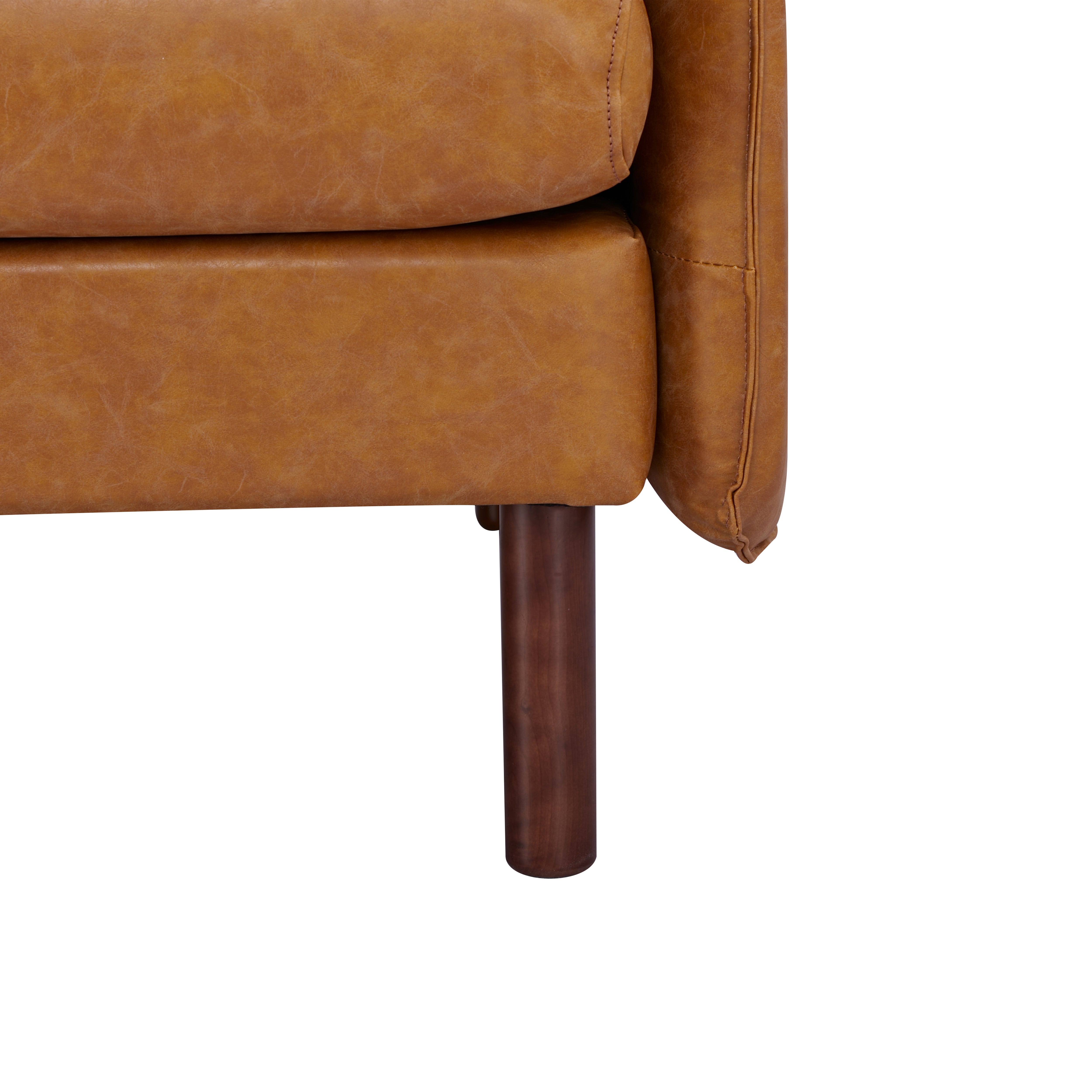 Yucca Loveseat - Faux Leather - Artdeco Home