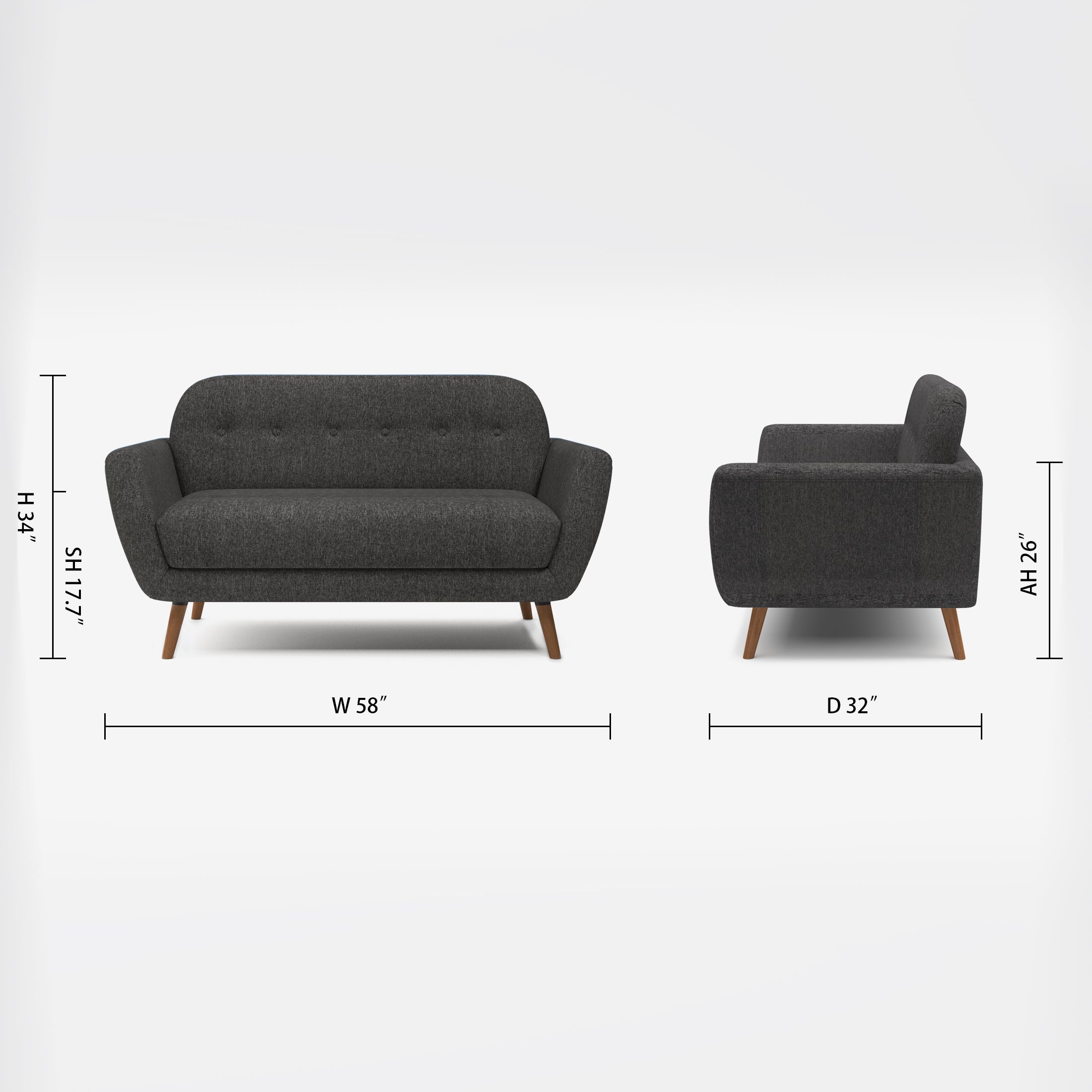 Oakland Loveseat