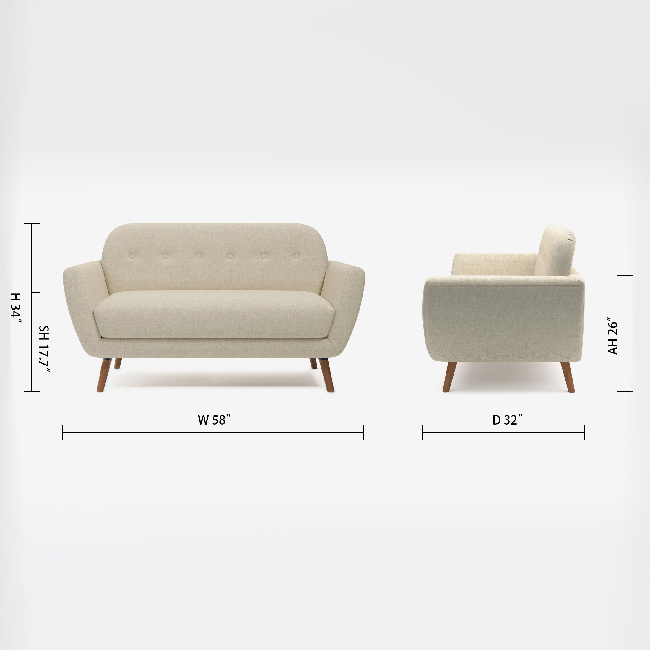 Oakland Loveseat
