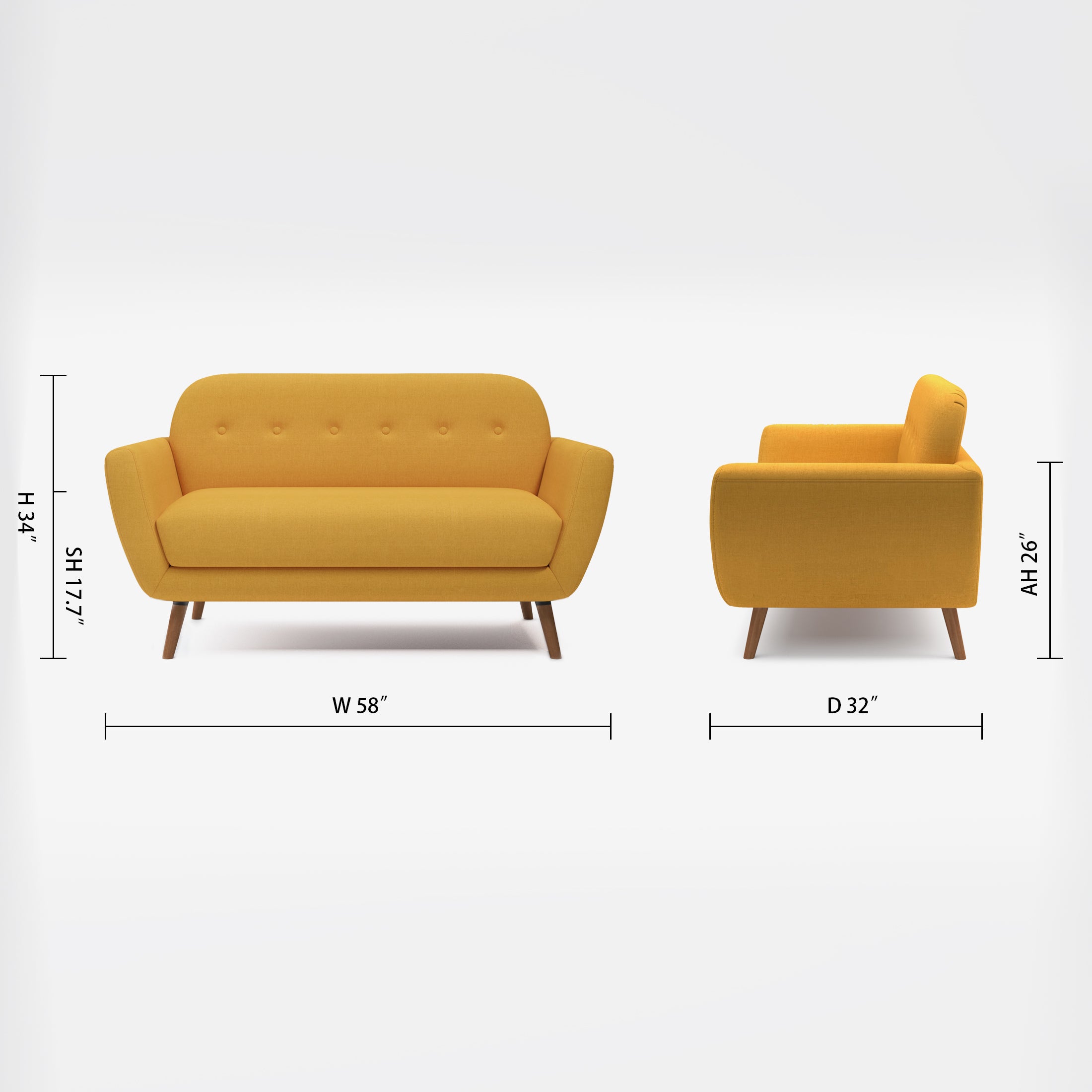 Oakland Loveseat