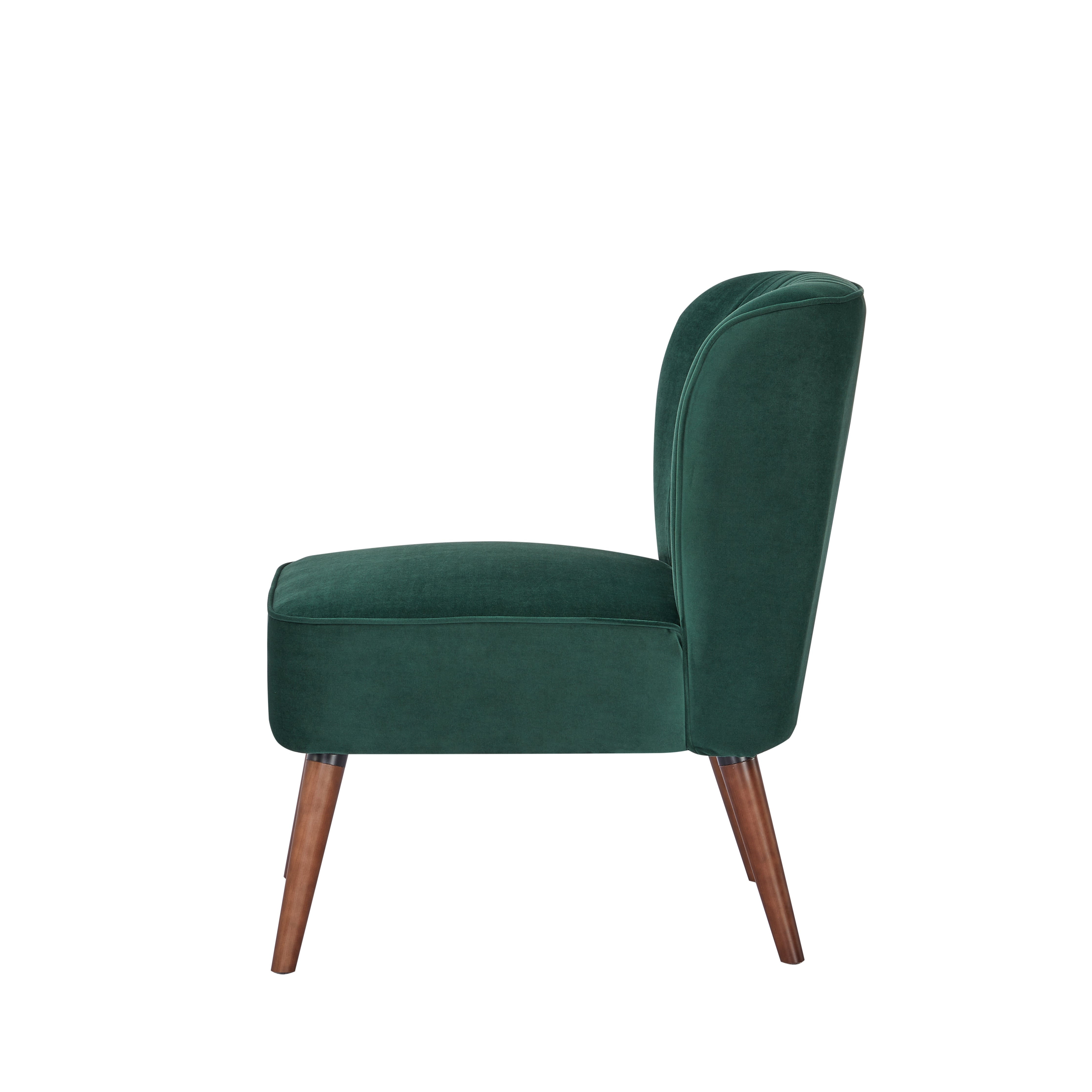 Green velvet slipper 2025 chair