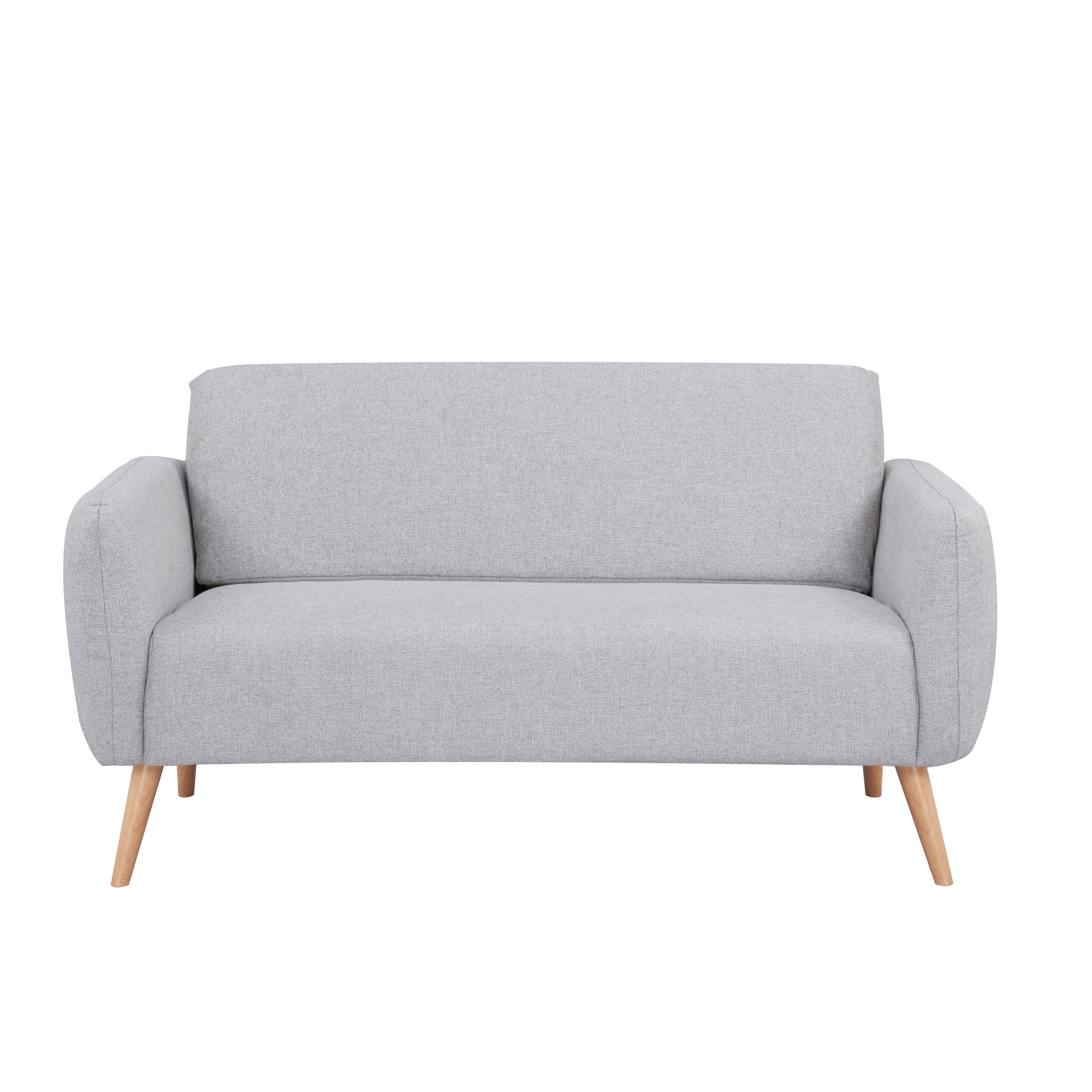 Modern Linda Loveseat Sofa: Easy Assembly for Small Spaces